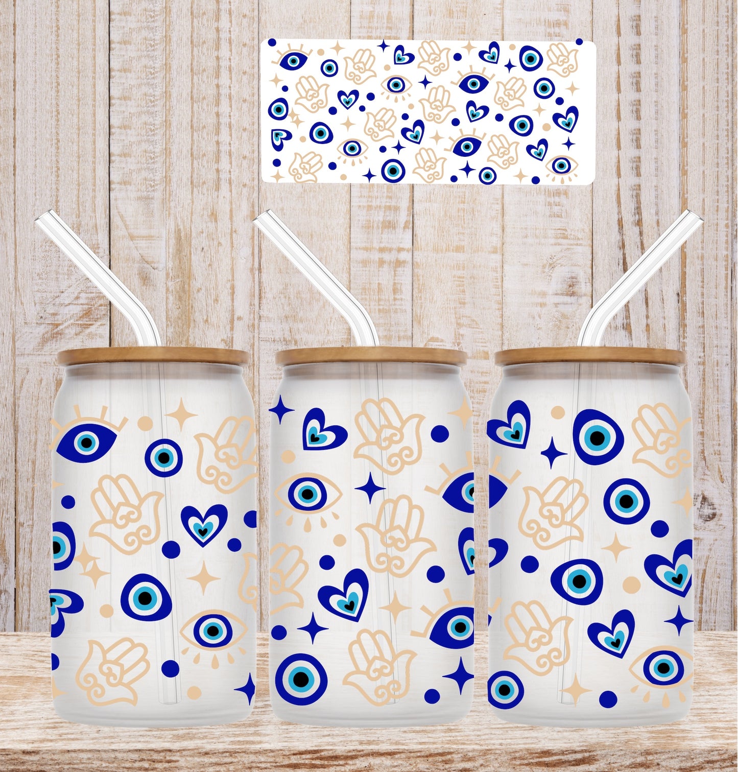 Evil Eye UV DTF Wrap