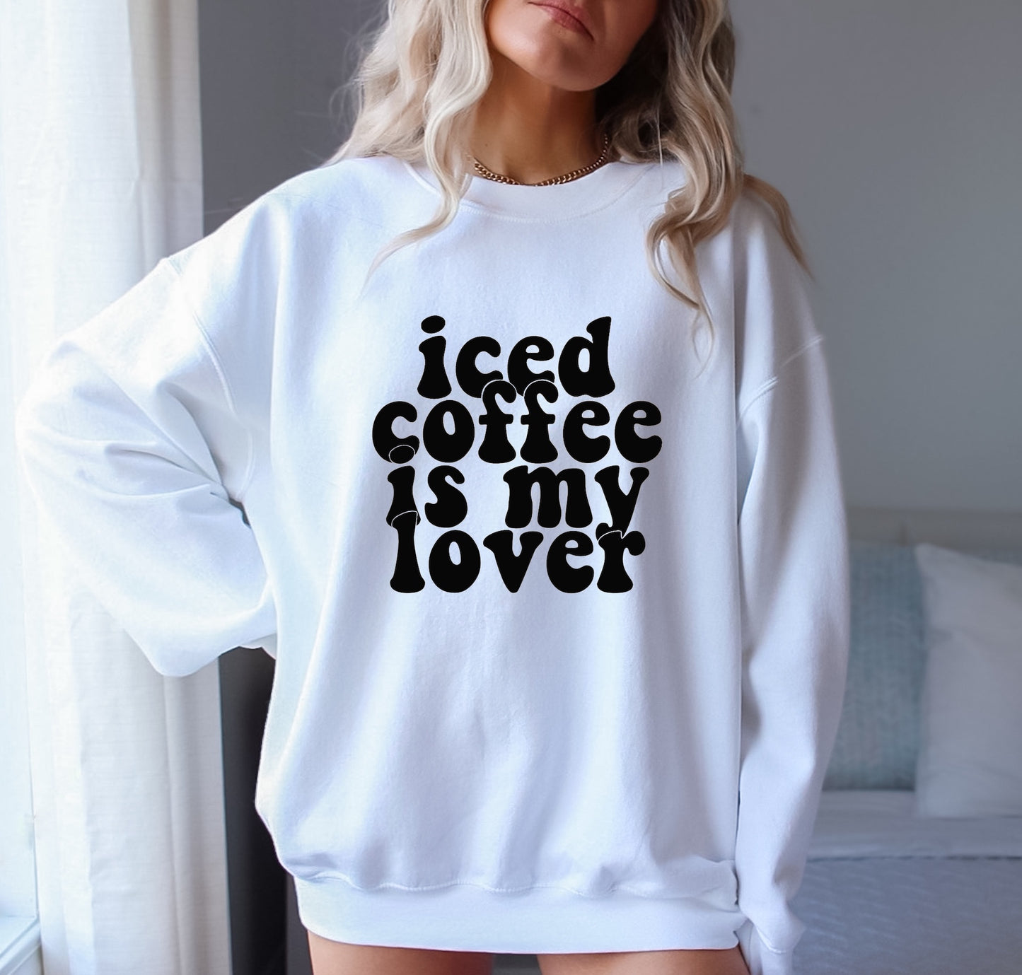 Iced Coffee is my Lover Screen Print Transfer
