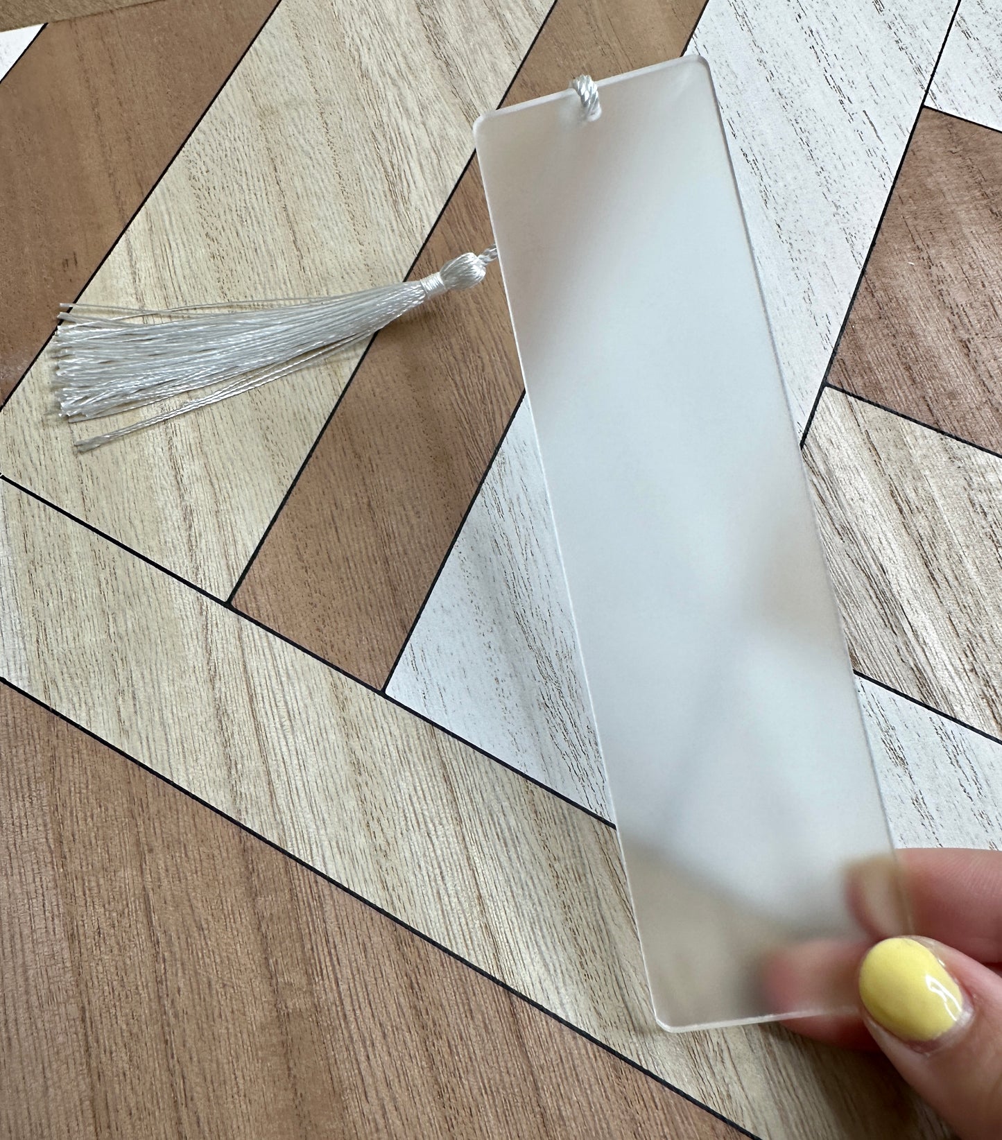 Blank Bookmarks with Tassel