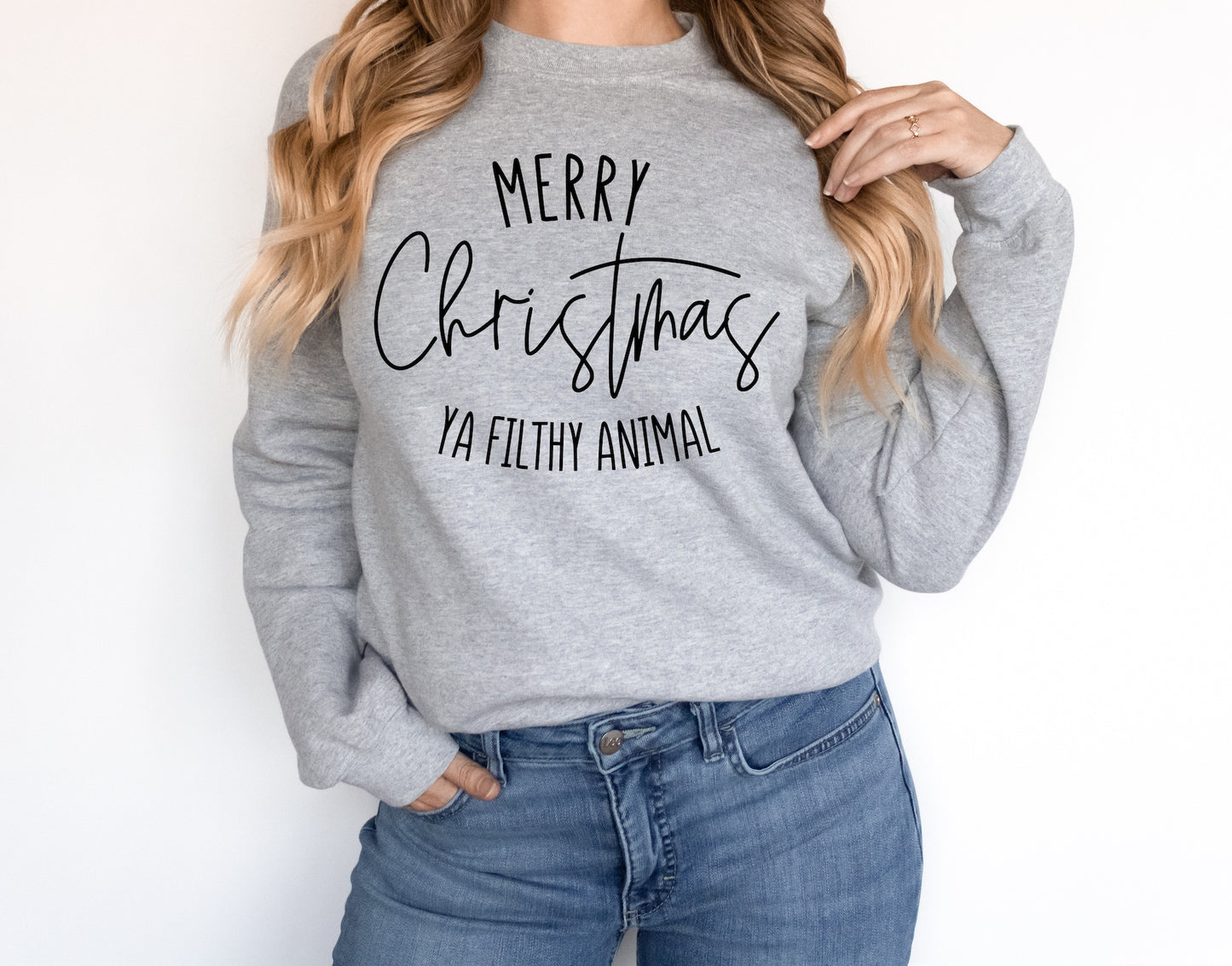 GOOD Merry Christmas Filthy Animal Screen Print Transfer
