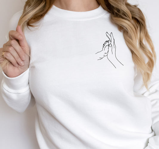 Dog Paw Human And DTF Pocket Transfer