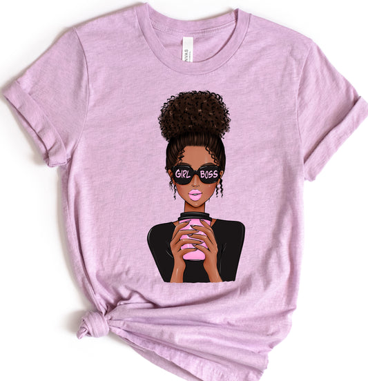 Girl Boss Woman DTF Transfer