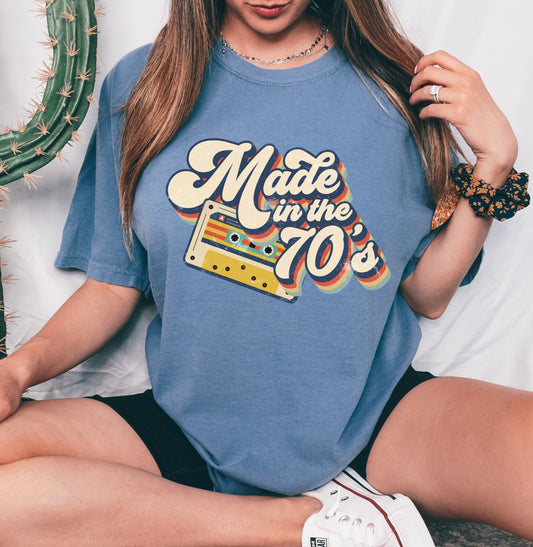 Made in the 70’s DTF Transfer