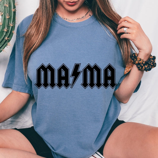 MAMA Thunderbolt Screen Print Transfer