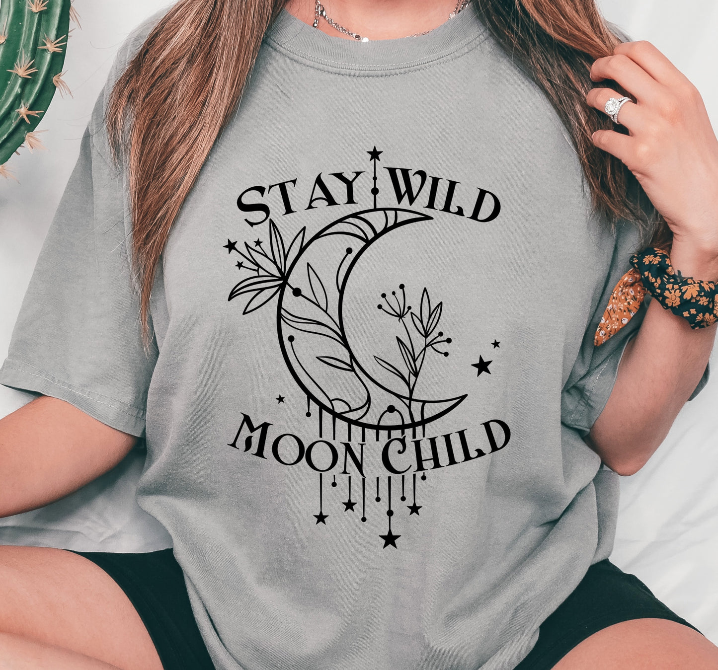 Stay Wild Moon Child Screen Print Transfer
