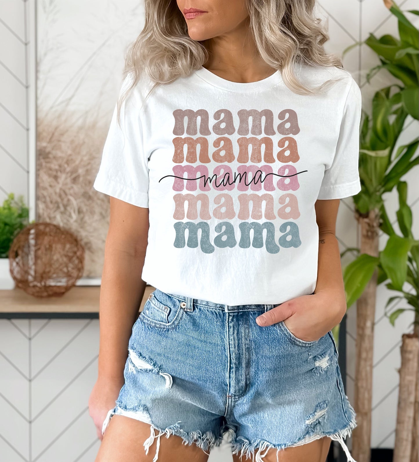 Mama List Color DTF Transfer