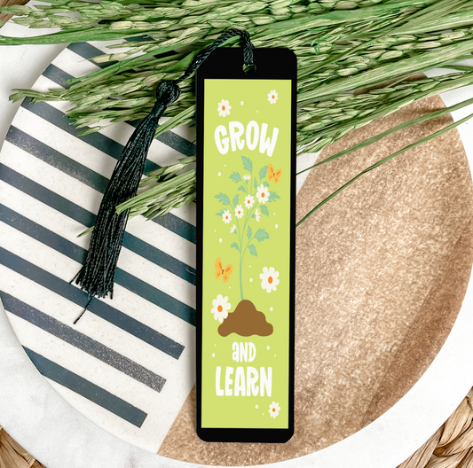 Grow & Learn Bookmark UV DTF Transfer