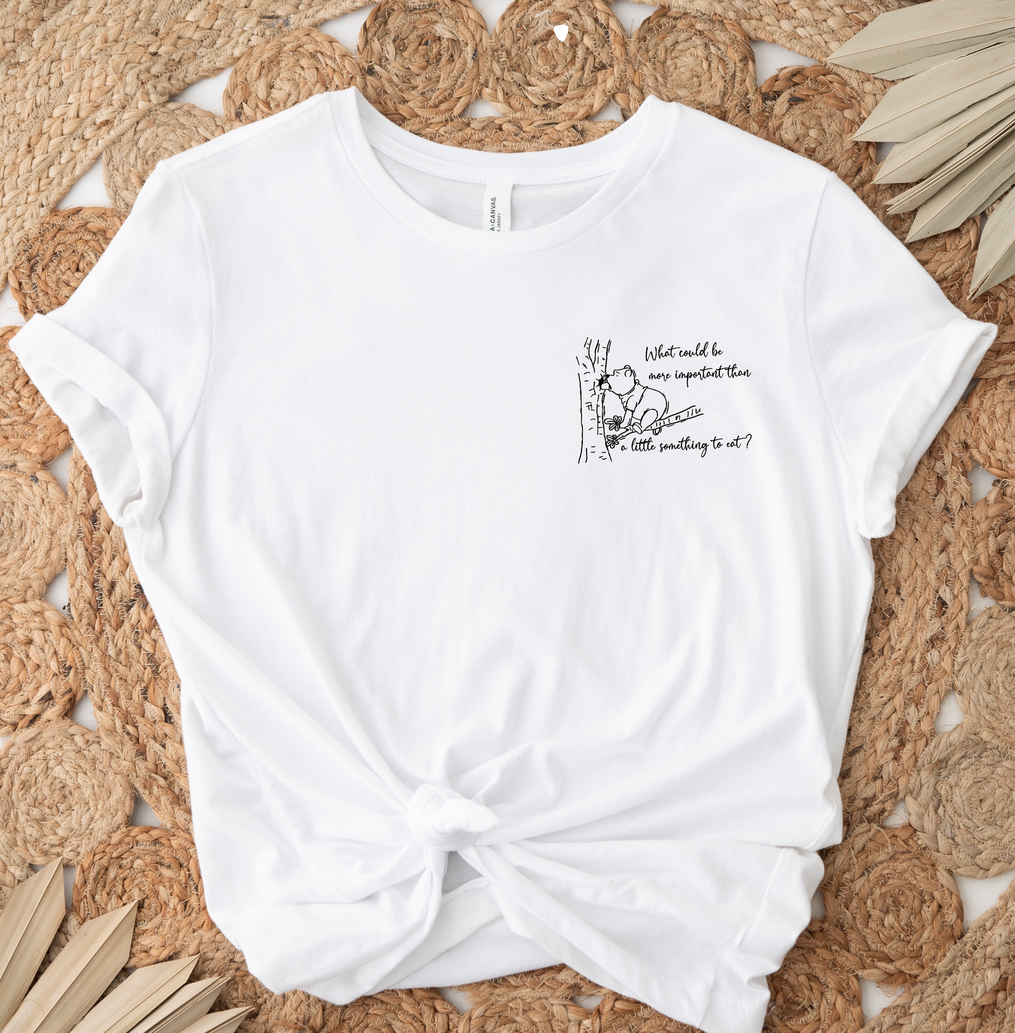 What Could Be More Important? (BLACK) SINGLE COLOR DTF TRANSFER