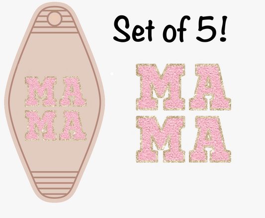 MAMA Gold Outline (MOTEL KEYCHAIN)