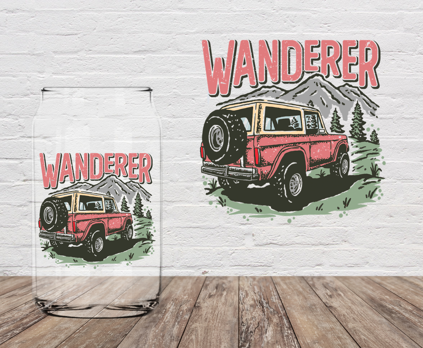 Wanderer 4" UV DTF