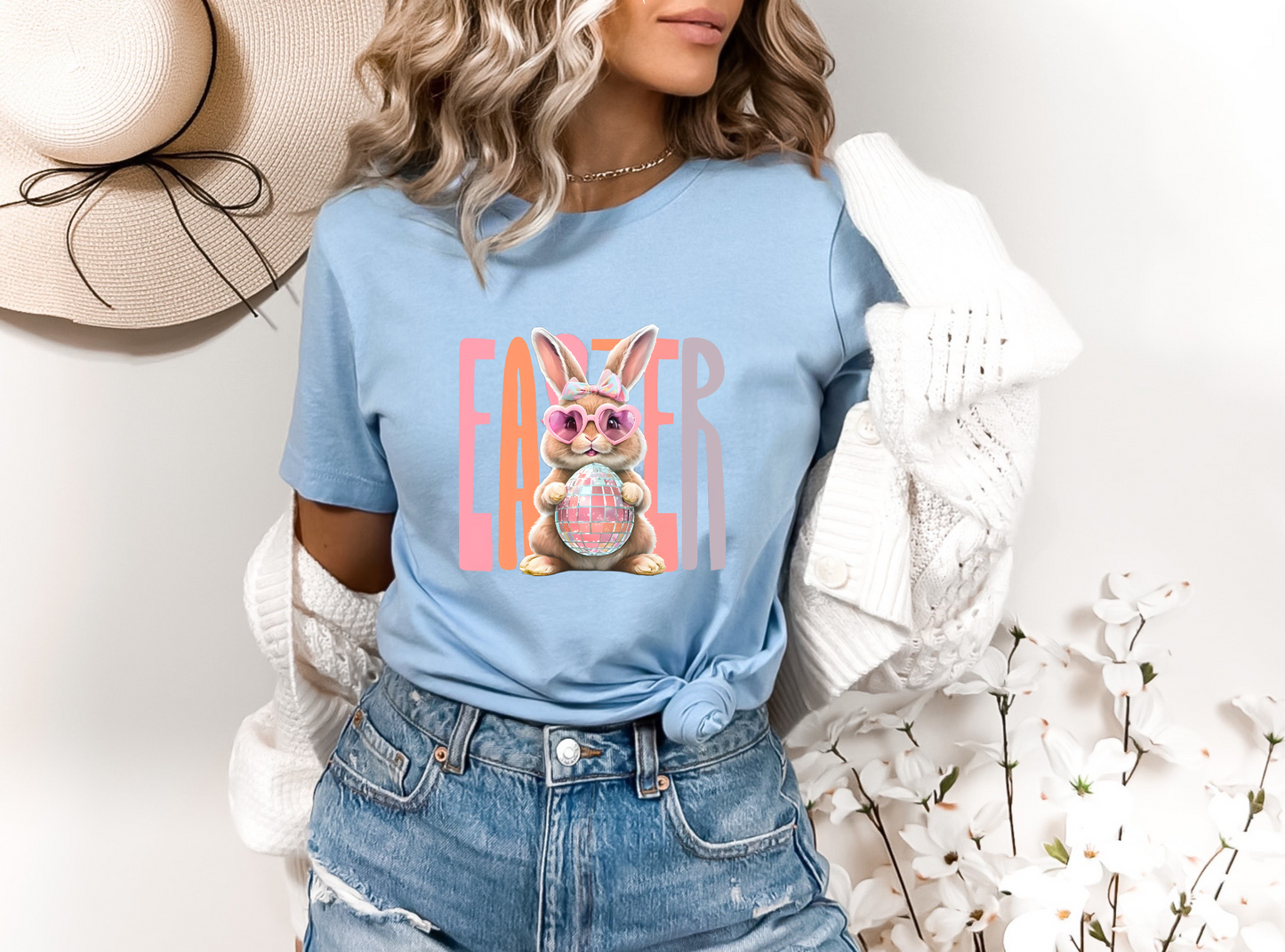 Easter Bunny DTF TRANSFER