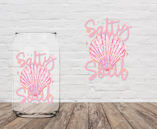 Pink Salty Soul 4" UV DTF