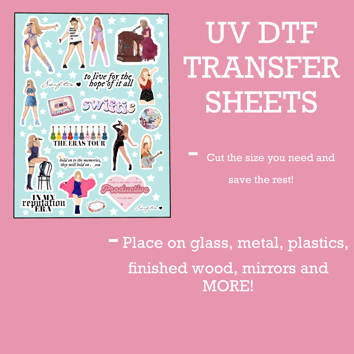 Ts UV DTF SHEET