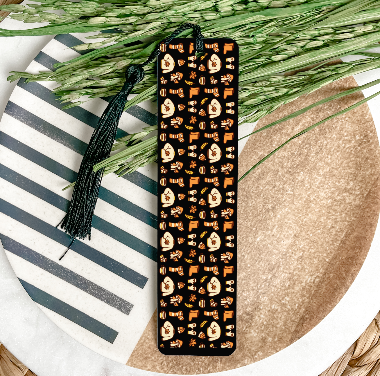 Fall Print UV DTF Bookmark DOUBLE SIDED