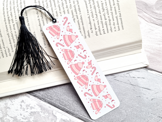 Pastel Christmas Comfort Bookmark UV DTF Transfer