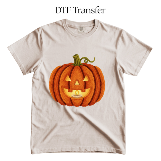 Lantern Pumpkin DTF Transfer