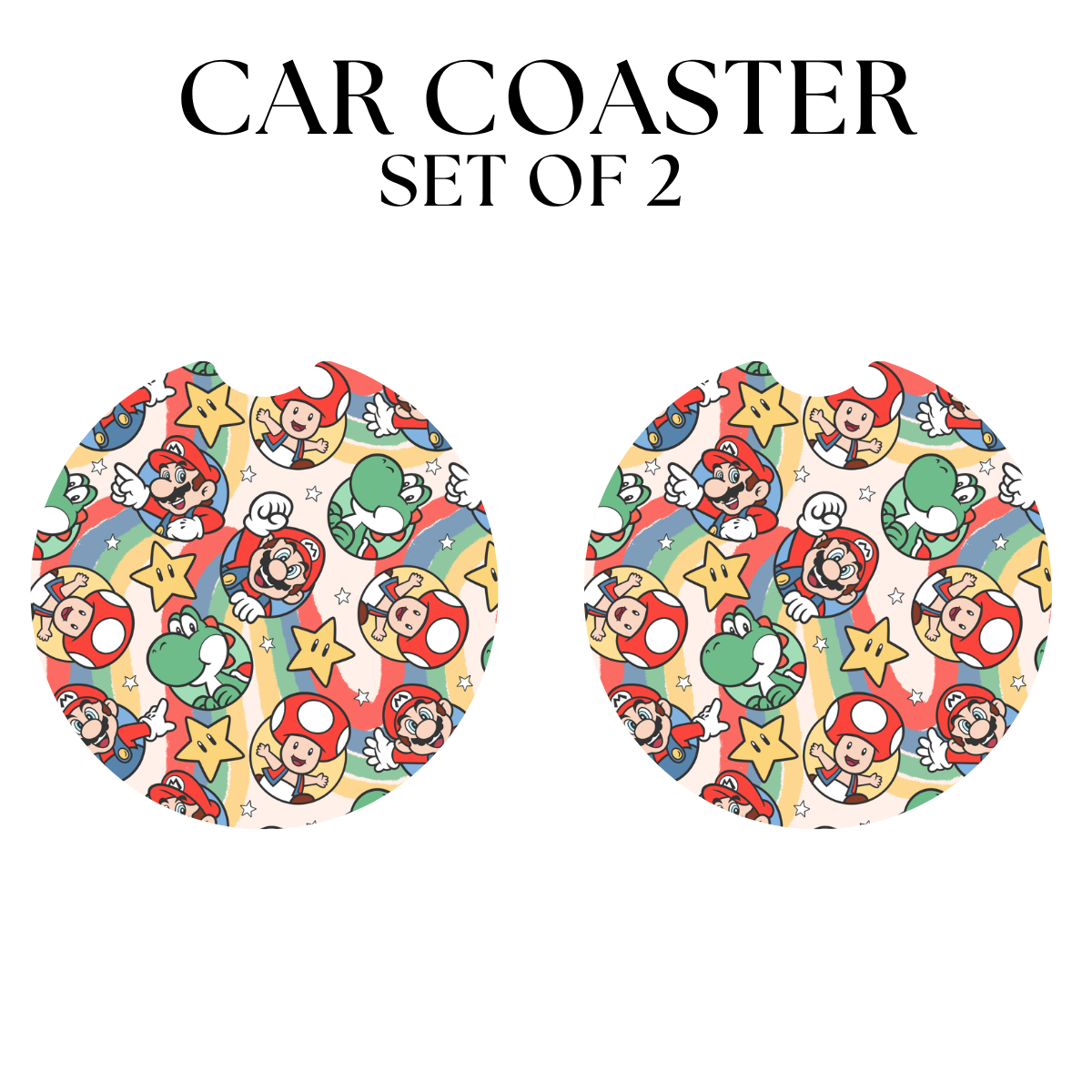 Brothers UV DTF Car Coaster
