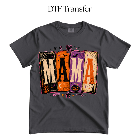 Spooky Halloween Mama DTF Transfer