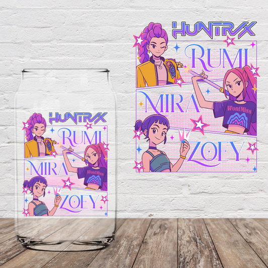 Hunt Girls 4" UV DTF