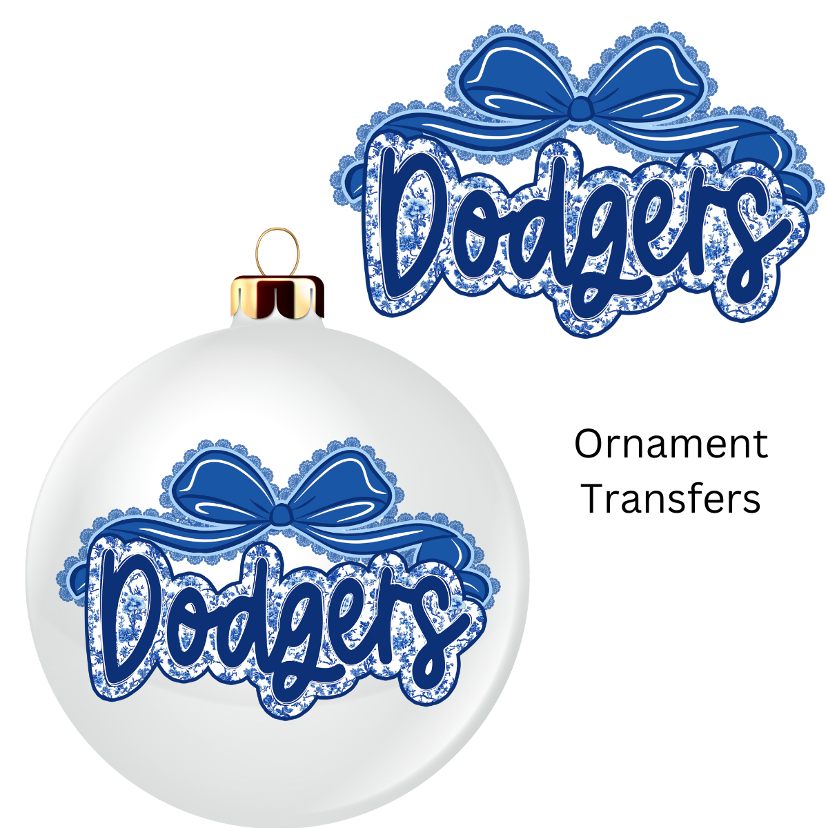 Dod Coquette Ornament UV DTF