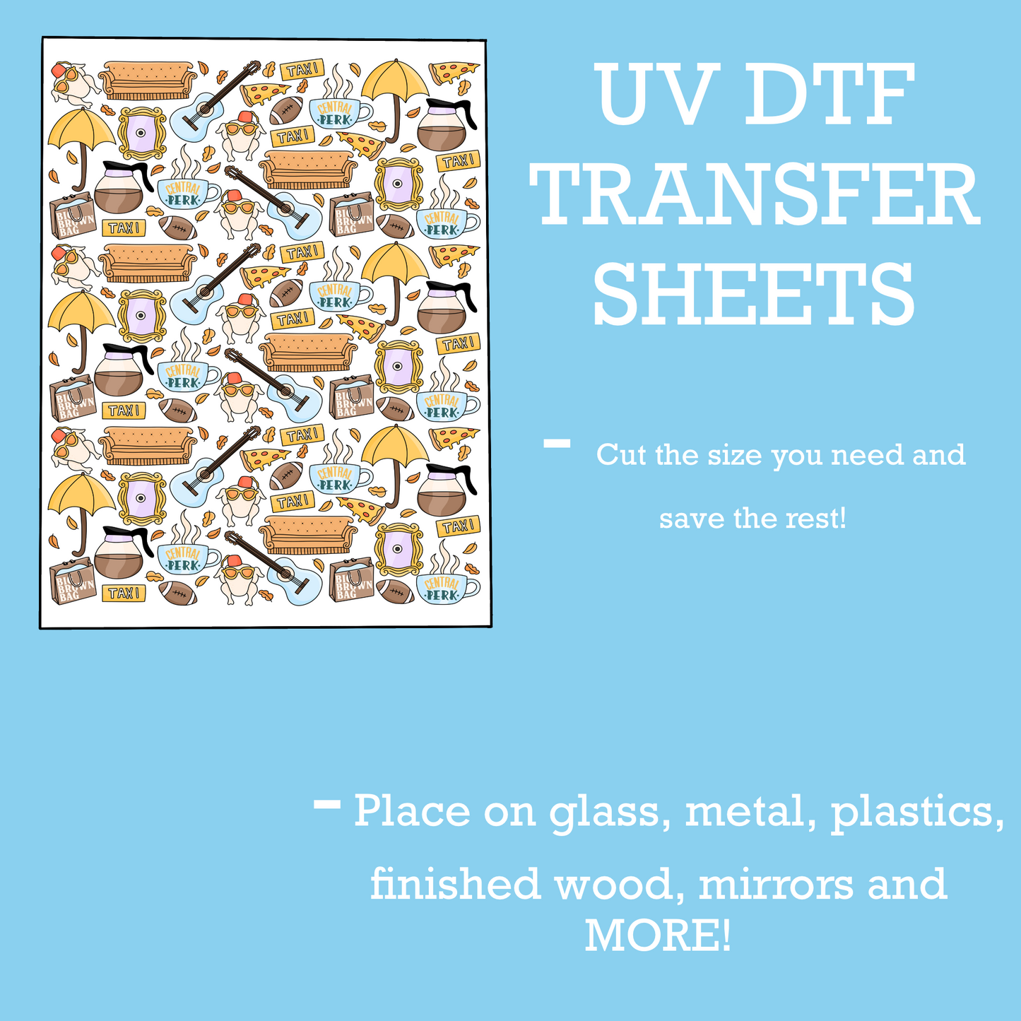 Perk Things UV DTF SHEET