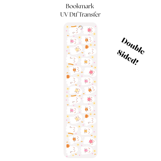 Ghosties and Pan UV DTF Bookmark Transfer