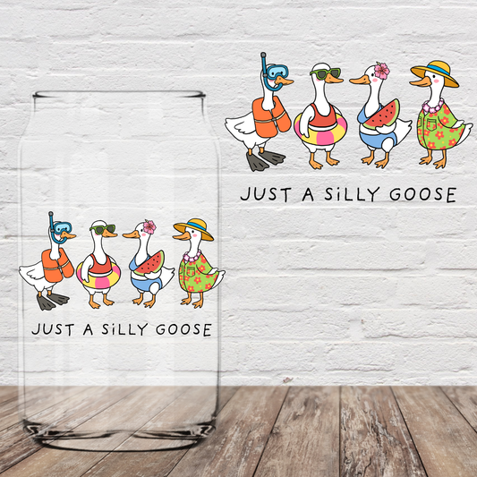 Silly Goose Summer 4" UV DTF (Print to Order)