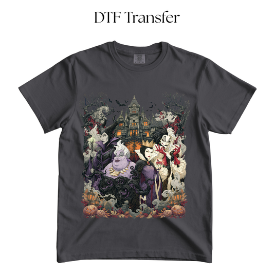 Haunted Mansion Evil Women DTF Transfer