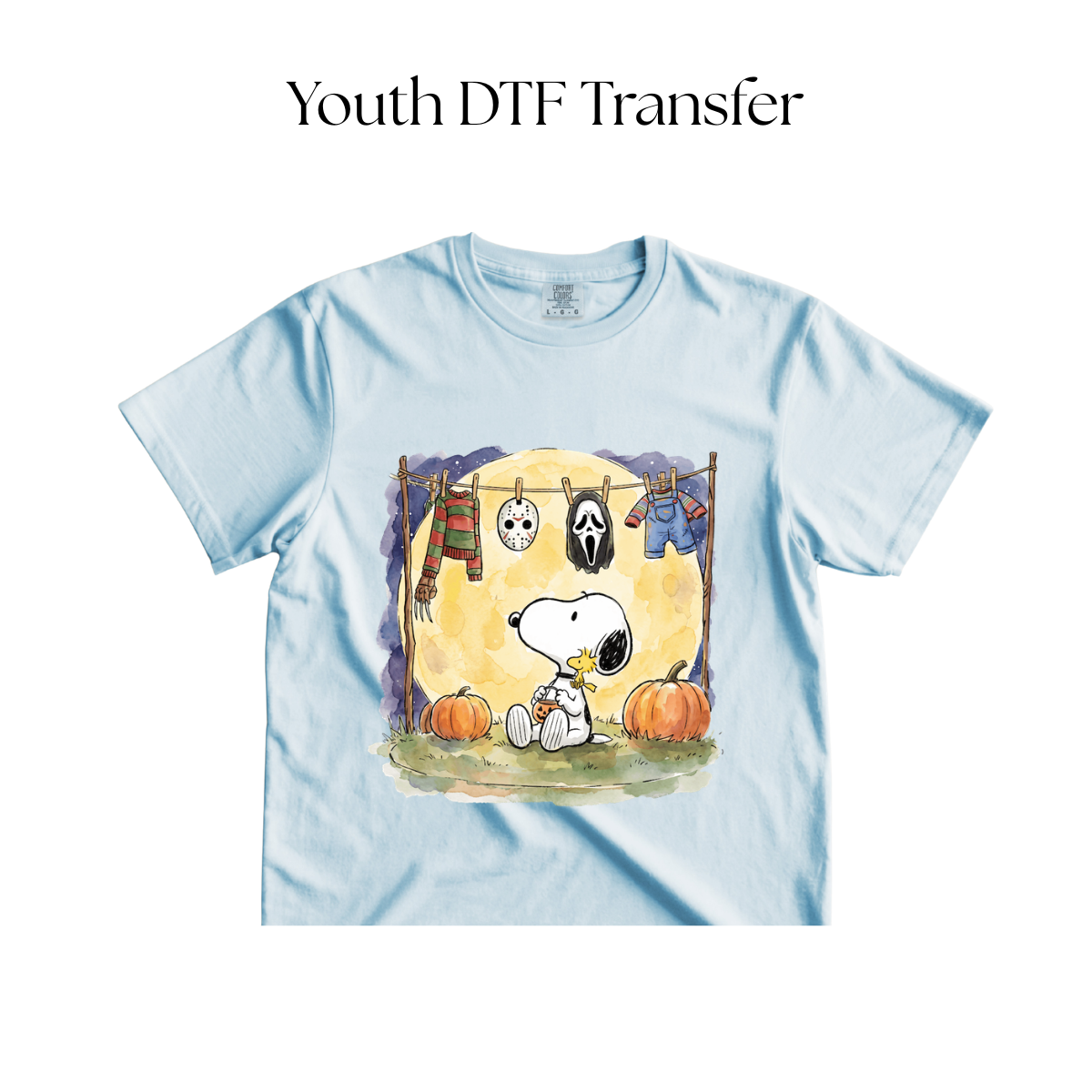 YOUTH Snoop Halloween Costumes DTF Transfer