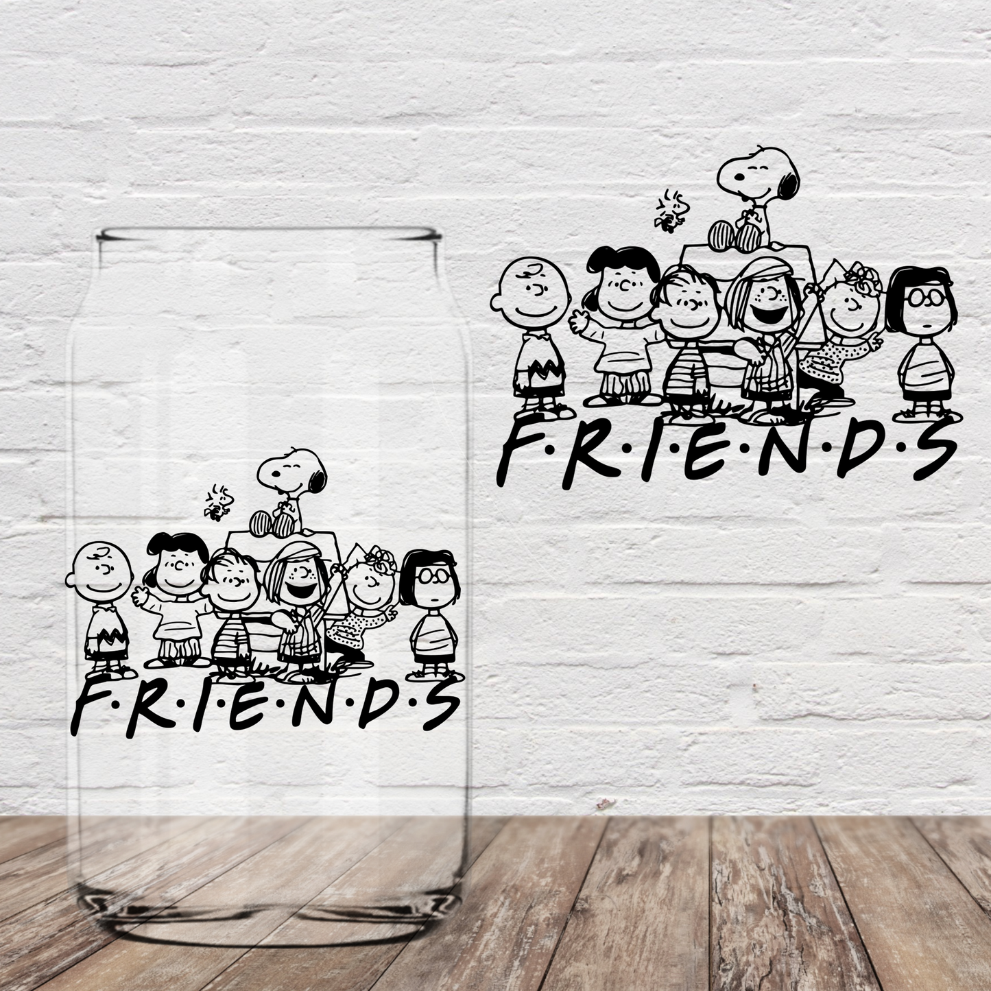 Snoop Friends 4" UV DTF