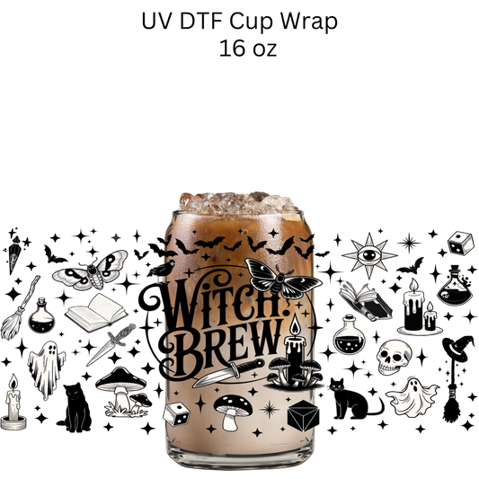 Witch Brew UV DTF Cup Wrap
