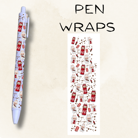 Bubu Soda UV DTF Wrap For Ballpoint Pen