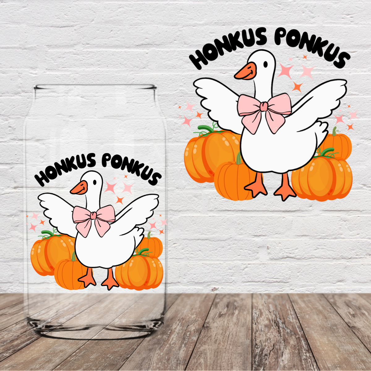 Honkus Ponkus 4" UV DTF