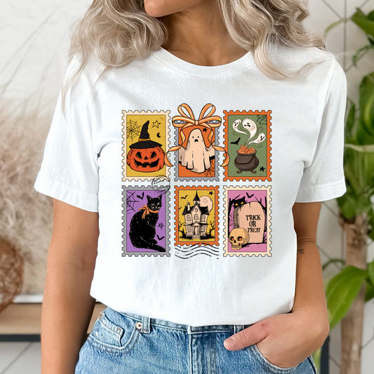 Halloween Stamps DTF TRANSFER