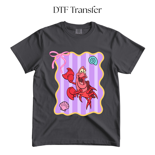 Sebastian Purple DTF Transfer
