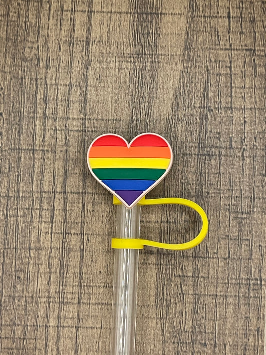 Love Everyone Silicone Straw Topper