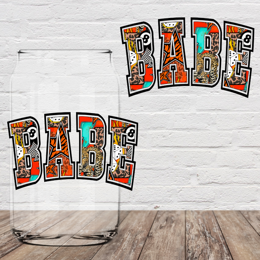 Dice Babe 4" UV DTF (Print to Order)