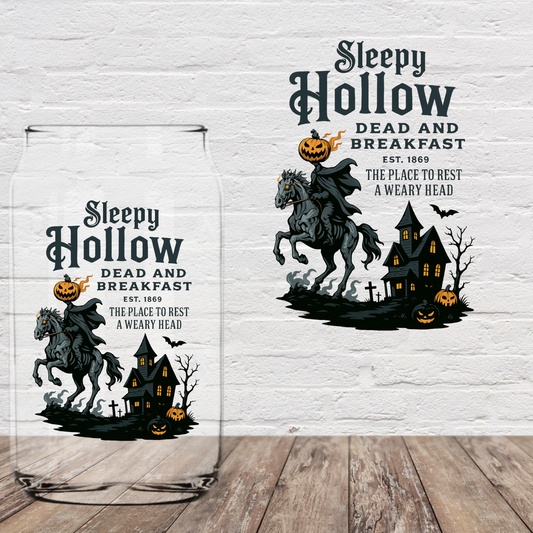 Sleepy Hollow 4" UV DTF