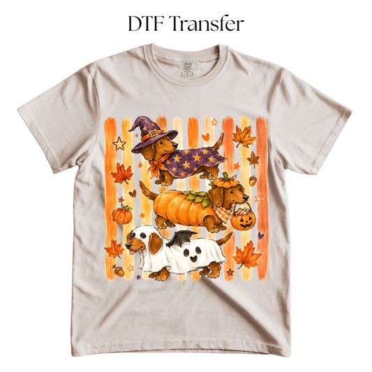 Dach Dog Costumes DTF Transfer