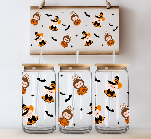 Bubu Pumpkin UV DTF Cup Wrap