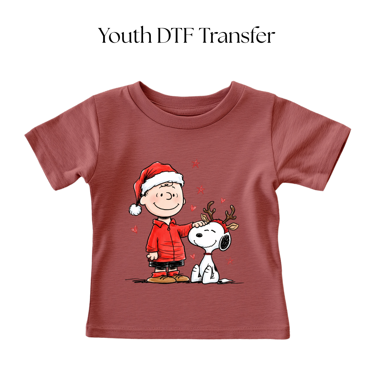 Youth Snoop and Boy Christmas DTF Transfer