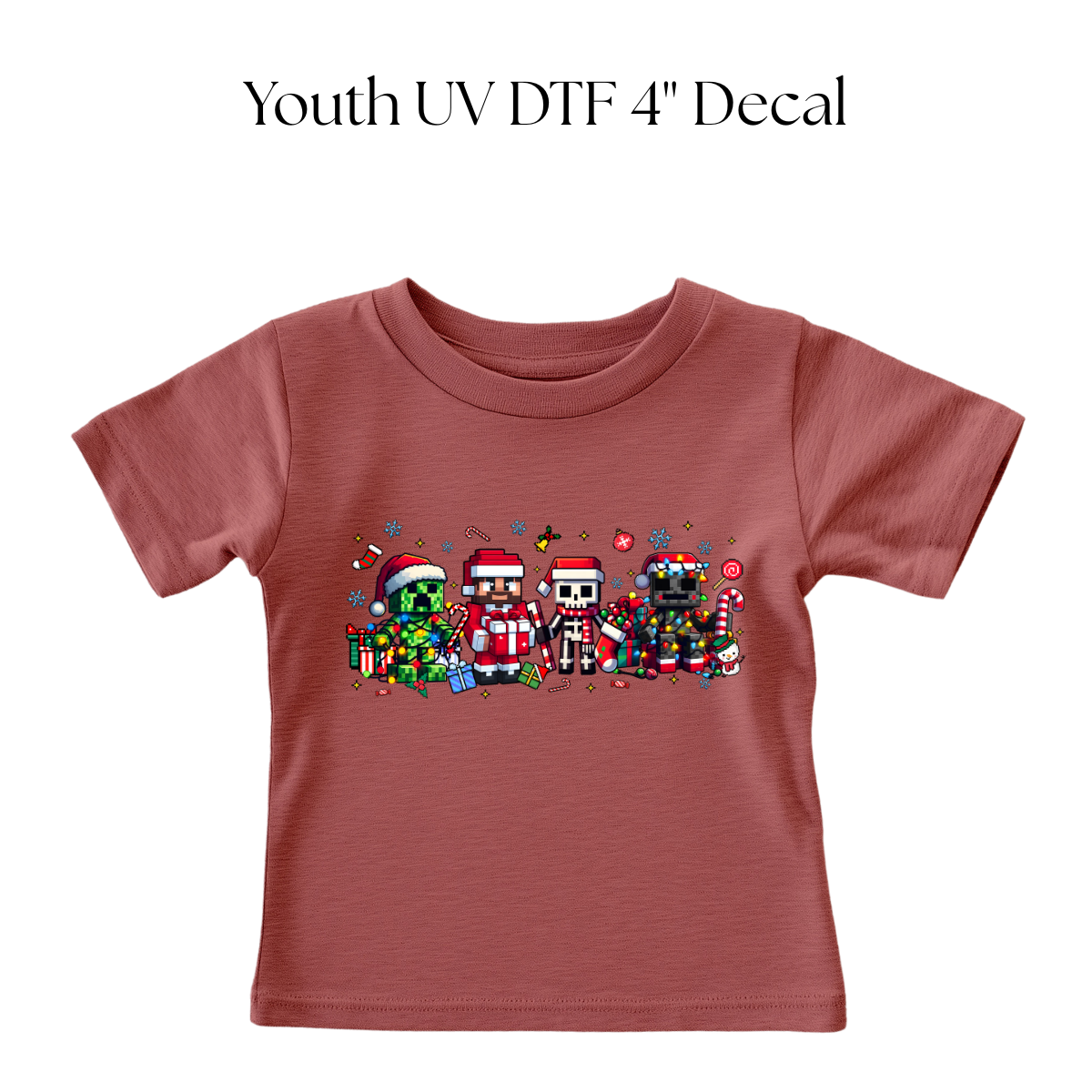 YOUTH Christmas Mine Game DTF Transfer