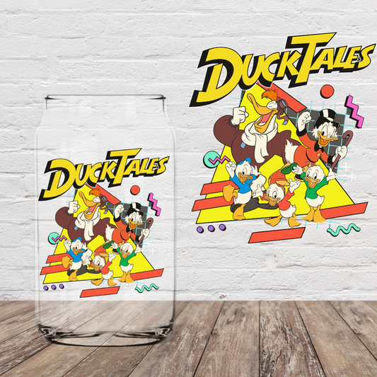 Retro Ducks 4" UV DTF