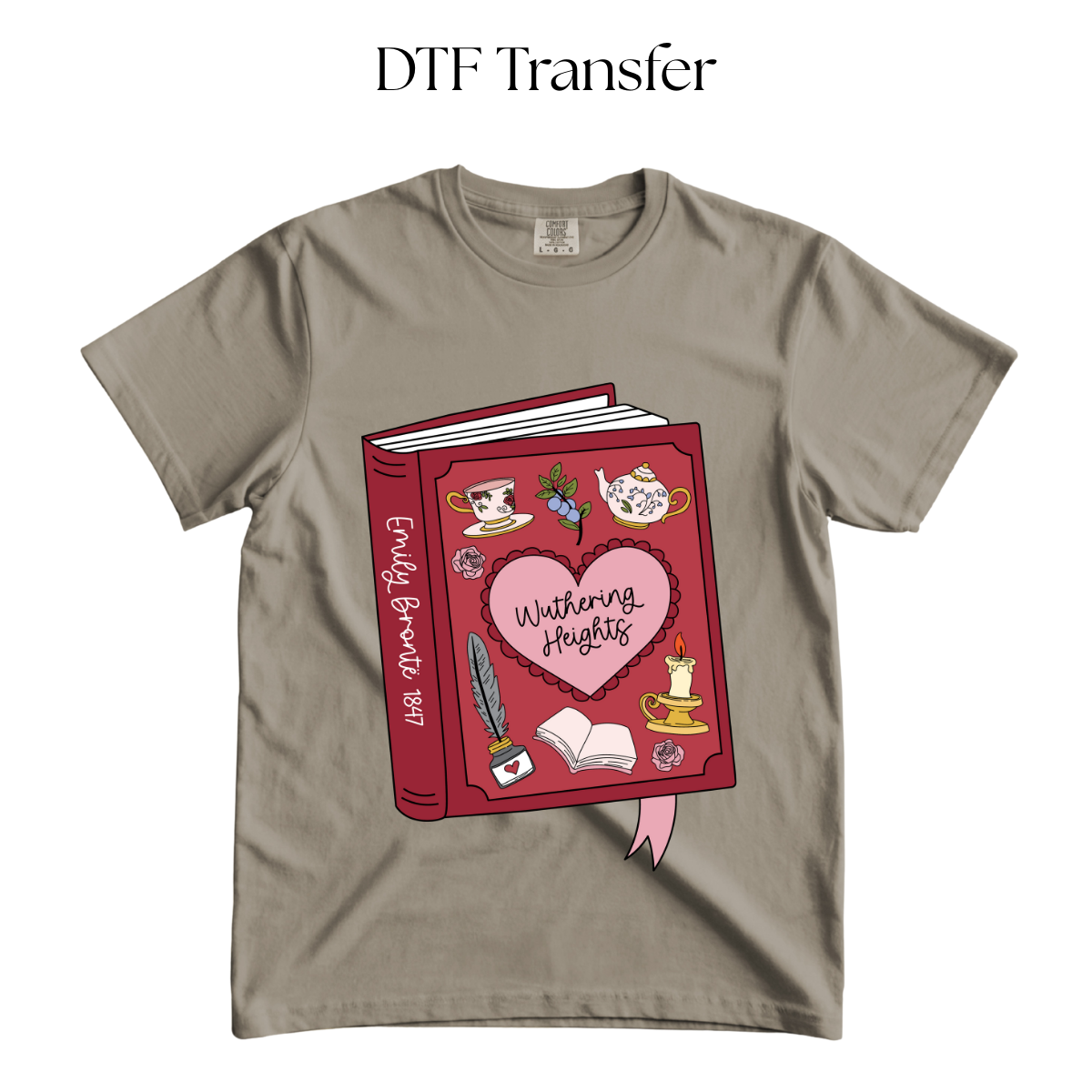 WH Red Book DTF Transfer