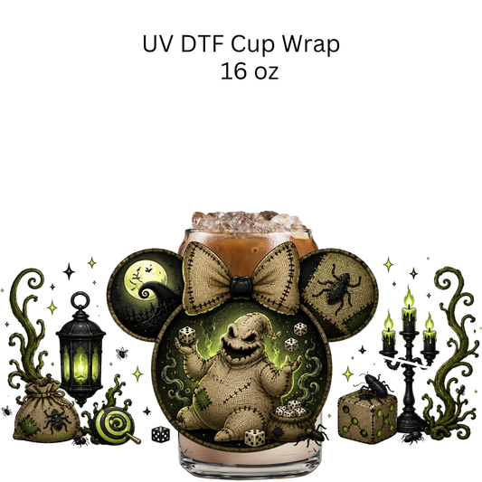 Boogie Mouse Head UV DTF Cup Wrap