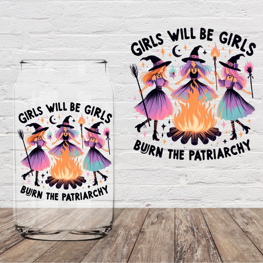 Girls will be Girls 4” UV DTF