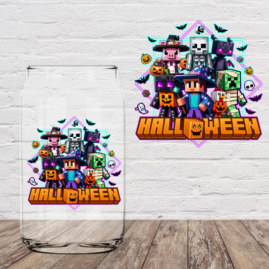 Game Halloween 4" UV DTF (print to order)