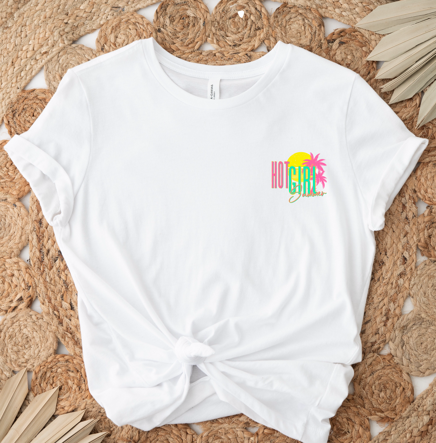 Hot Girl Summer Bright Colors DTF TRANSFER