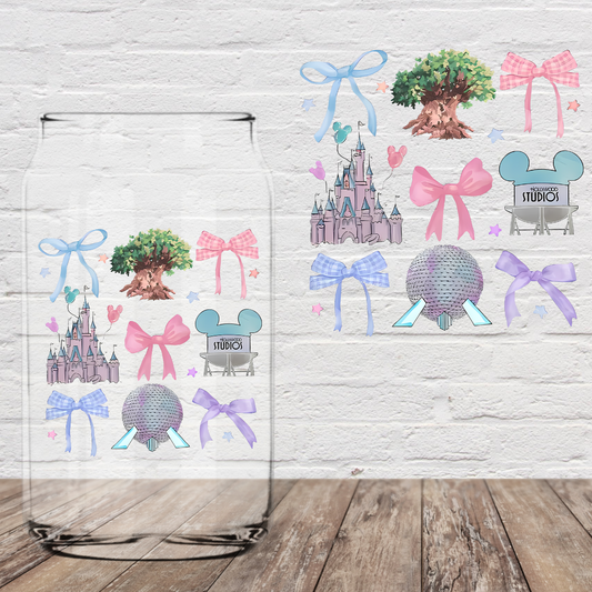Magic Land Coquette 4" UV DTF (Print to Order)