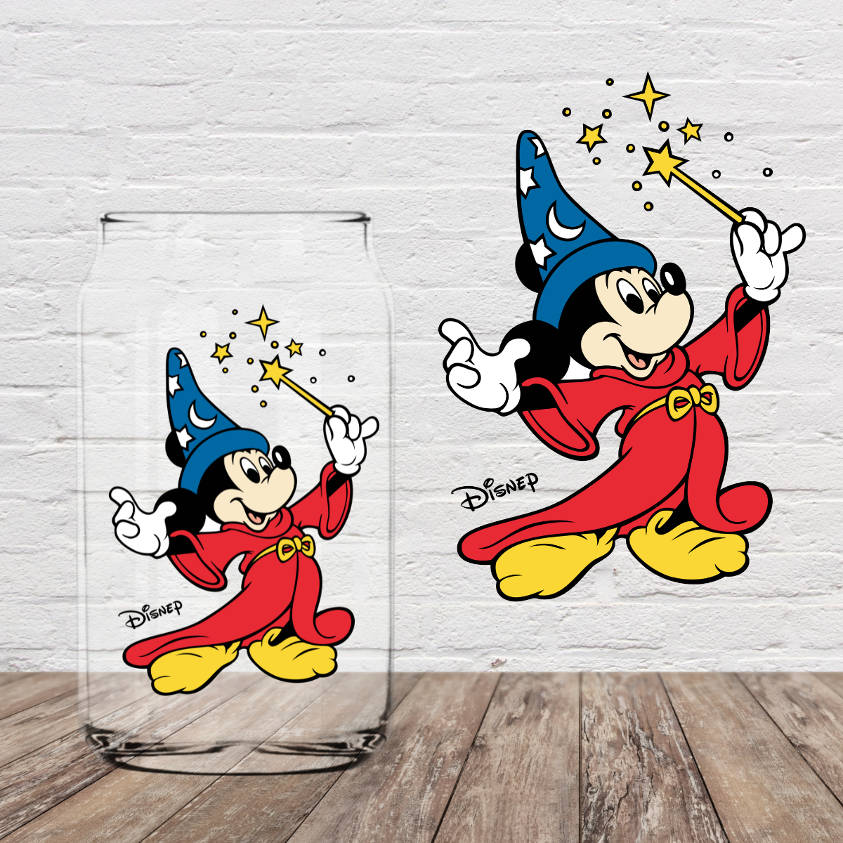 Wizard Mouse 4" UV DTF
